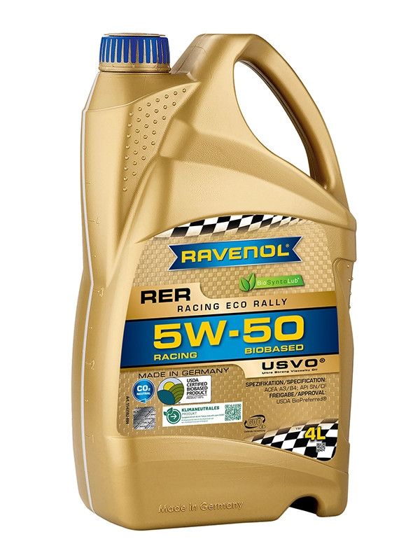 RAVENOL Racing Eco Rally RER SAE 5W-50 4 L