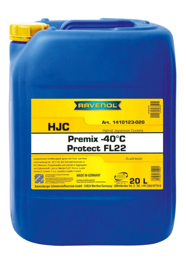 RAVENOL HJC Premix -40°C Protect FL22 20 St