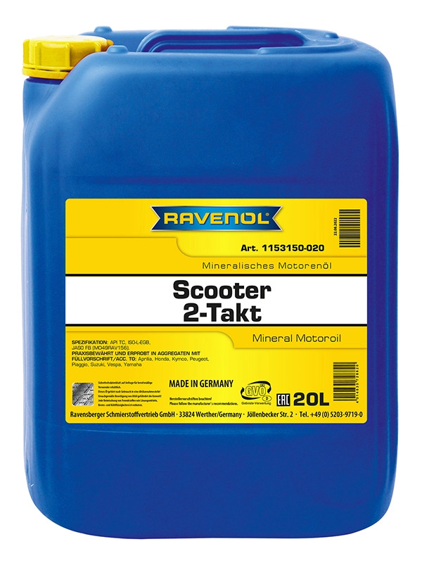RAVENOL SCOOTER 2-Takt Mineral 20 L