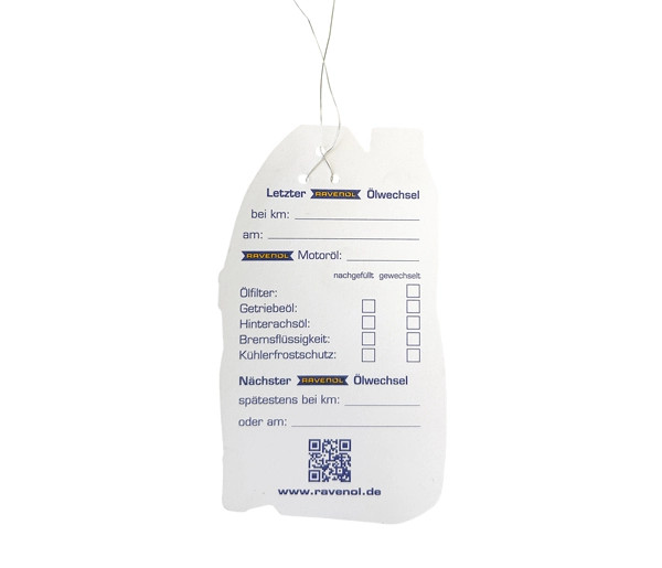 RAVENOL Ölwechselanhänger (Kannenform) 1 L