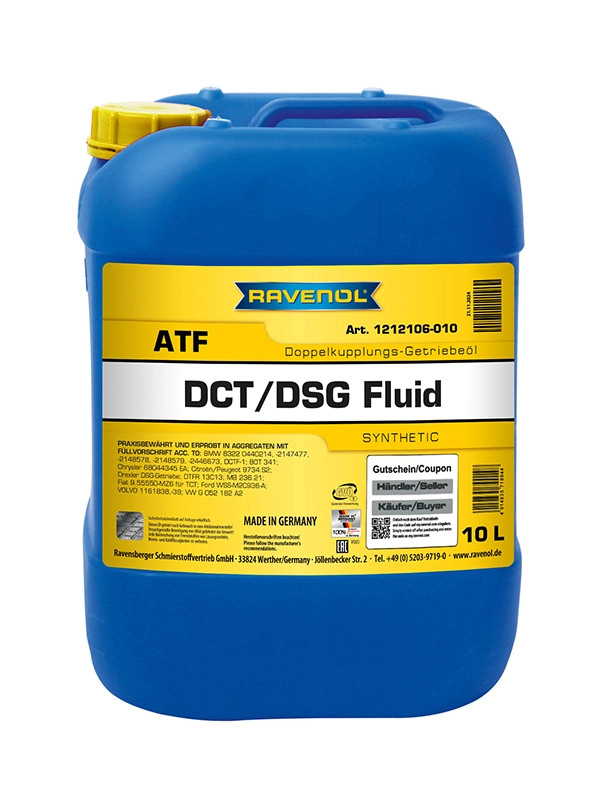 RAVENOL DCT/DSG Getriebe Fluid 10 L