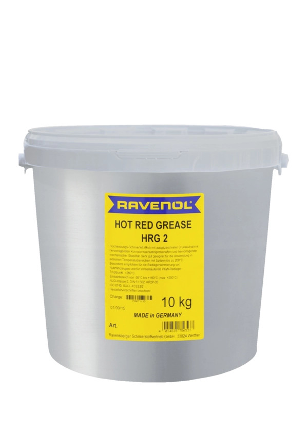 RAVENOL Hot Red Grease HRG 2 10 L