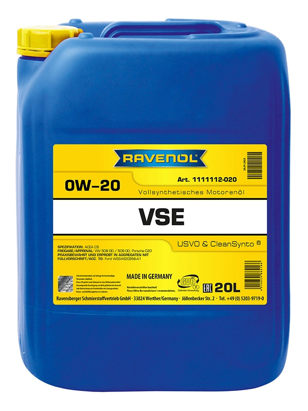 RAVENOL VSE SAE 0W-20 20 L