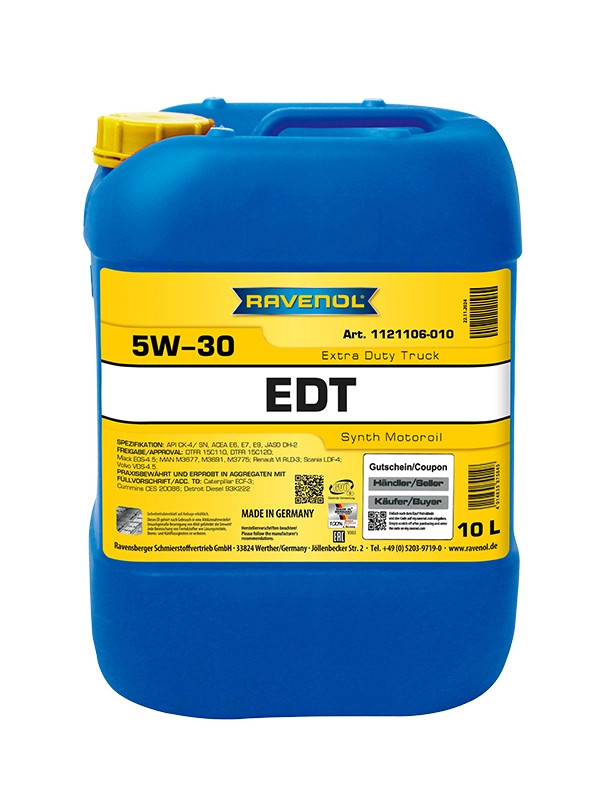RAVENOL EDT Extra Duty Truck SAE 5W-30 10 L