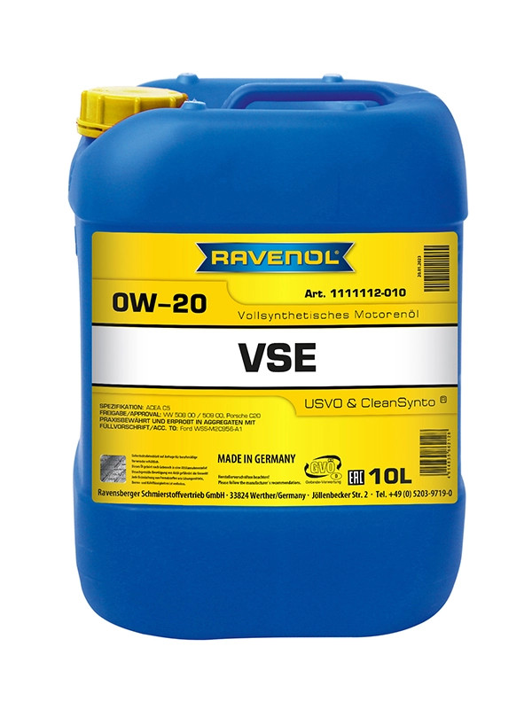 RAVENOL VSE SAE 0W-20 10 L