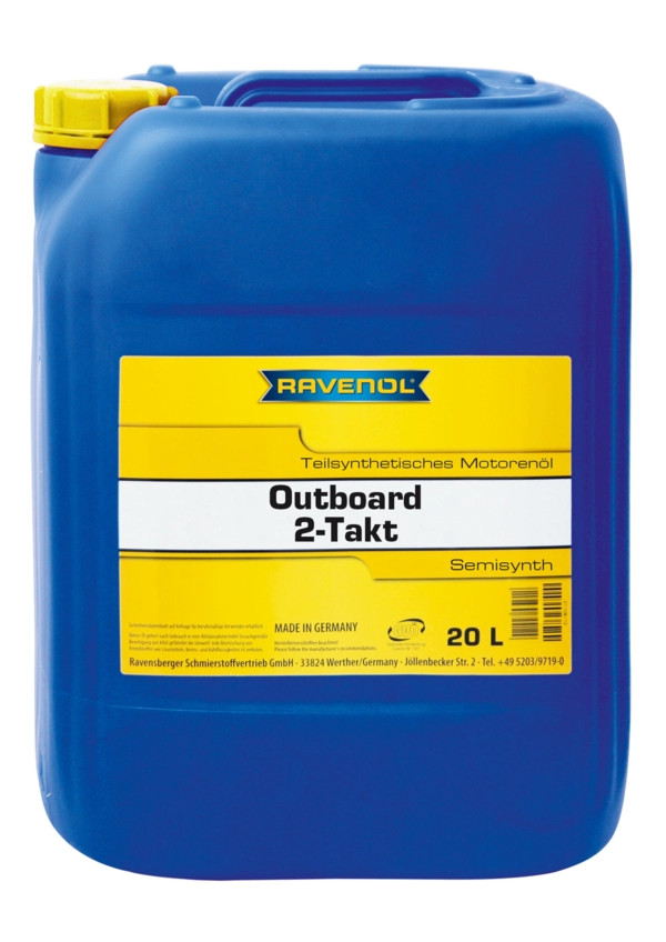 RAVENOL Outboardoel 2T Teilsynth. 20 L