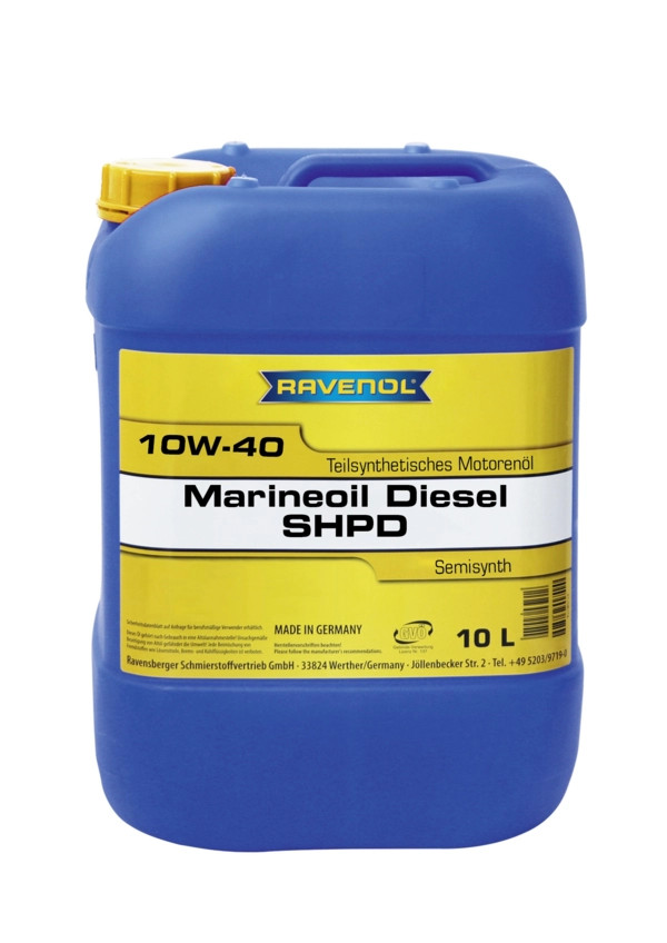 RAVENOL MARINEOIL DIESEL SHPD SAE 10W-40 10 L