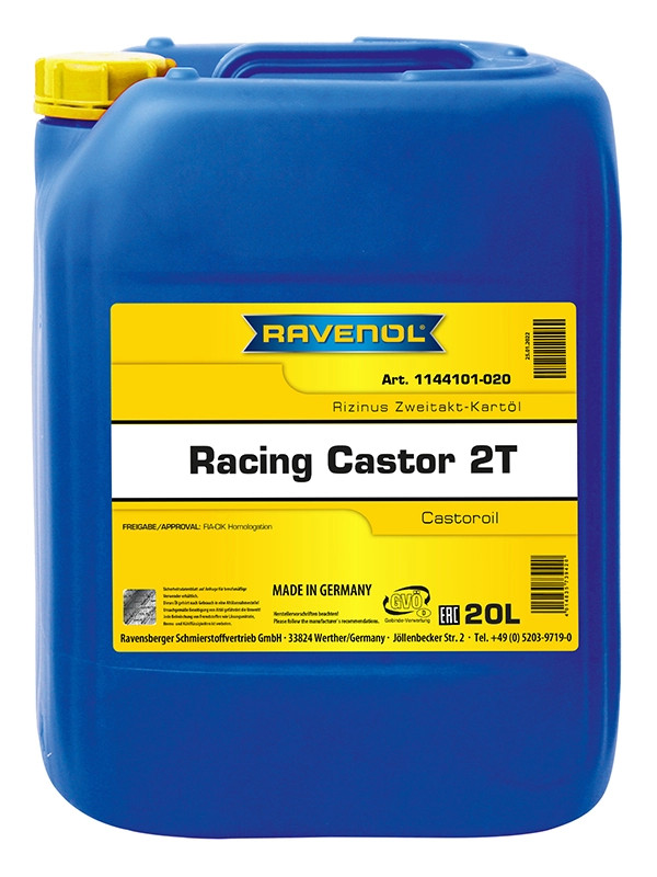 RAVENOL Racing Castor 2T 20 L