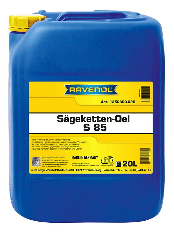 RAVENOL Sägeketten-Oel S 85 20 L