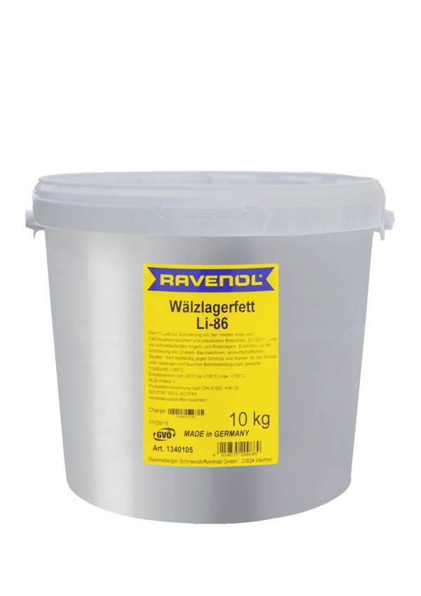 RAVENOL Wälzlagerfett LI-86 10 L