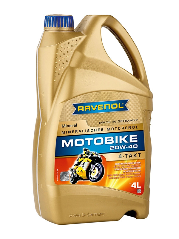 RAVENOL Motobike 4-T Mineral SAE 20W-40 4 L