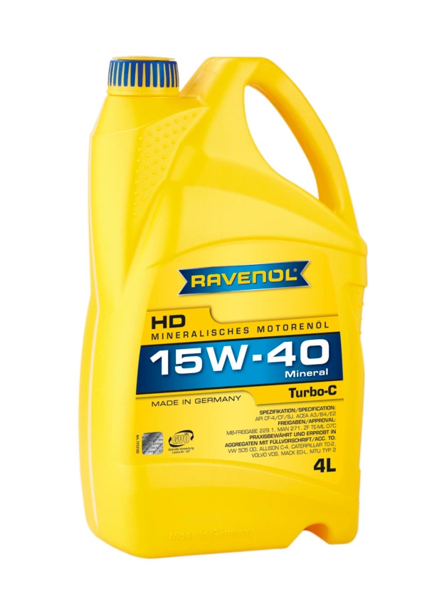 RAVENOL Turbo-C HD-C SAE 15W-40 4 L