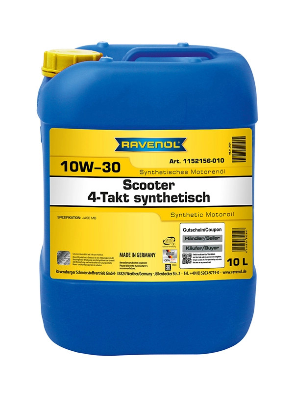 RAVENOL SCOOTER 4-T 10W-30 10 L