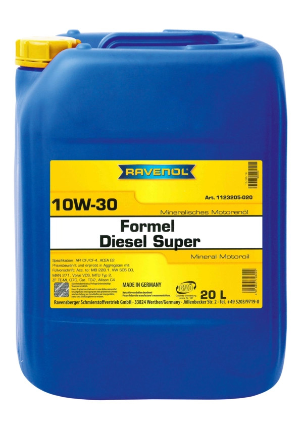 RAVENOL Formel Diesel Super SAE 10W-30 20 L