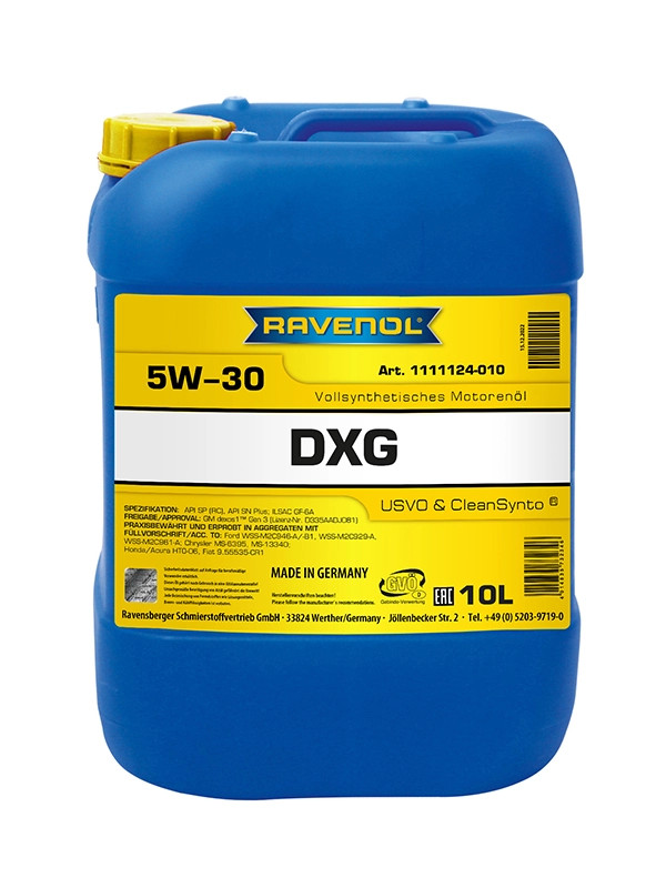 RAVENOL DXG SAE 5W-30 10 L