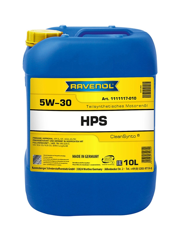RAVENOL HPS SAE 5W-30 10 L
