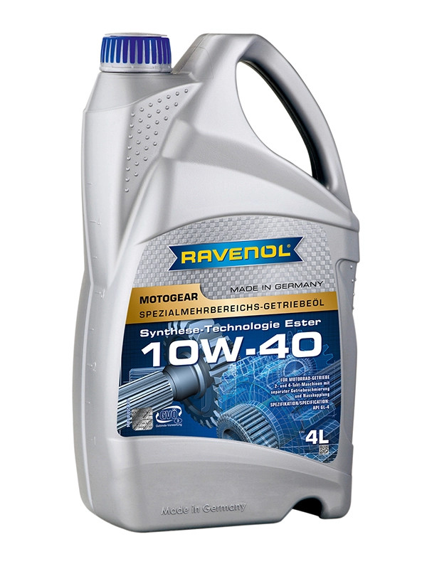 RAVENOL MOTOGEAR SAE 10W-40 GL-4 4 L
