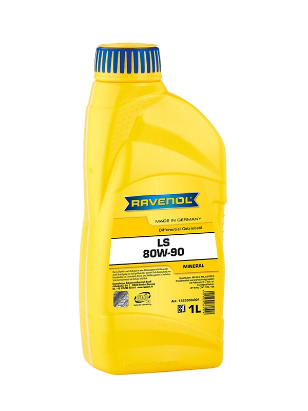RAVENOL Sperrdiff. Hyp. Getr.öl LS SAE 80W-90 GL-5 1 L