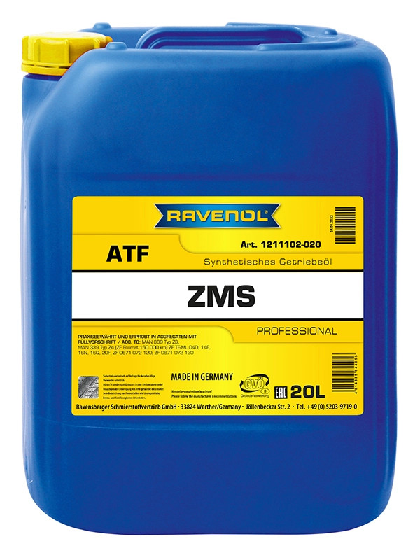 RAVENOL ATF ZMS 20 L