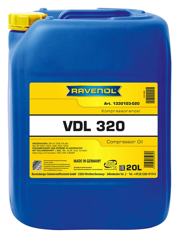 RAVENOL Kompressorenoel VDL 320 20 St