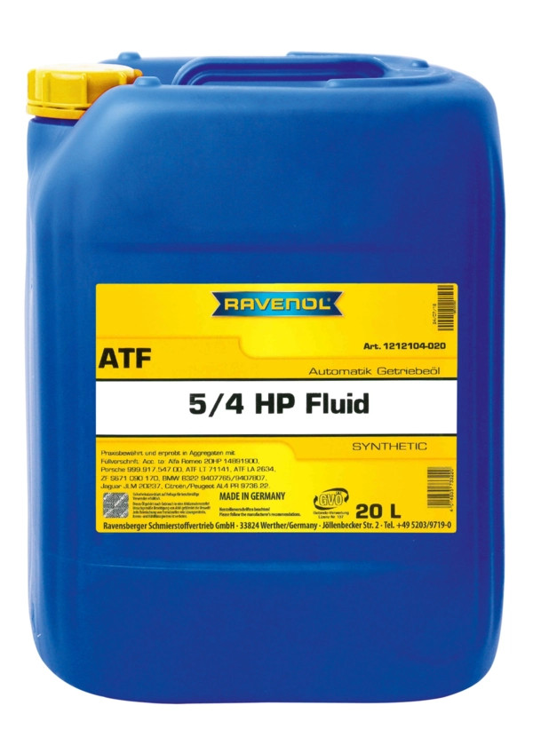 RAVENOL ATF 5/4 HP Fluid 20 L