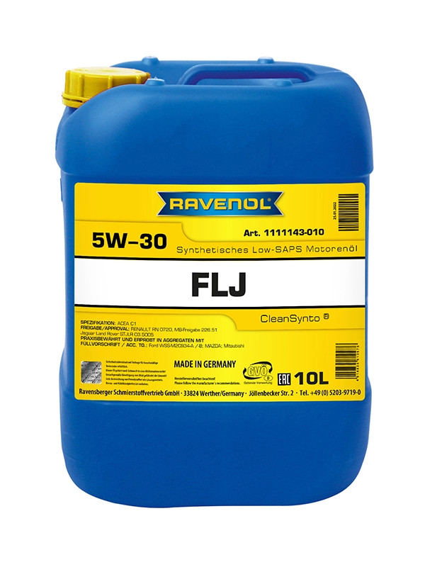 RAVENOL FLJ SAE 5W-30 10 L