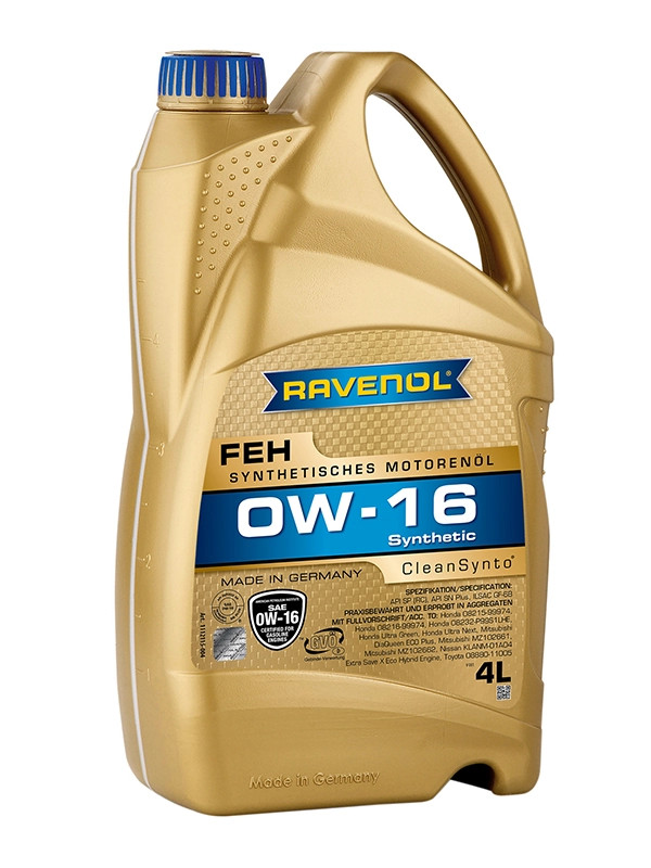 RAVENOL FEH SAE 0W-16 4 L