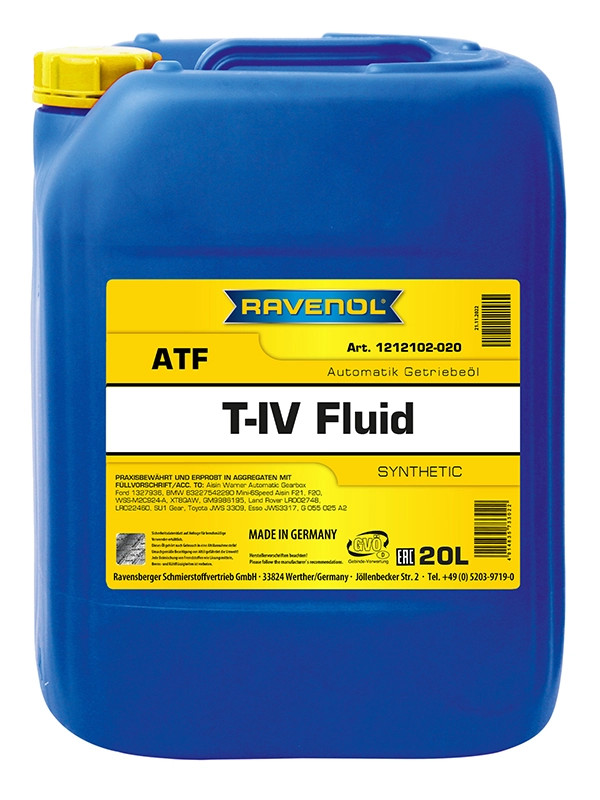 RAVENOL ATF T-IV Fluid 20 L