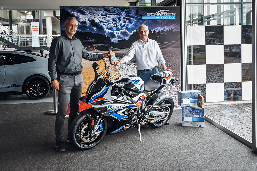 links: Roman Fenners, AC Schnitzer - rechts: Martin Huning, RAVENOL