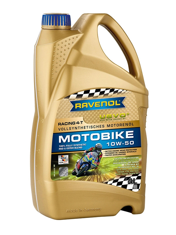 RAVENOL Racing 4-T Motobike SAE 10W-50 4 L