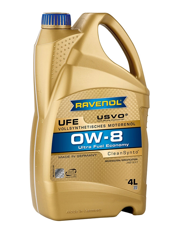 RAVENOL UFE Ultra Fuel Economy SAE 0W-8 4 L