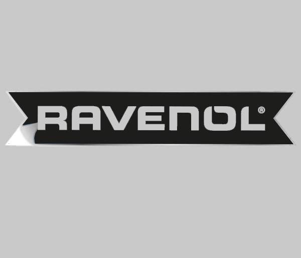 RAVENOL Plot Sticker Negative Black 1 L