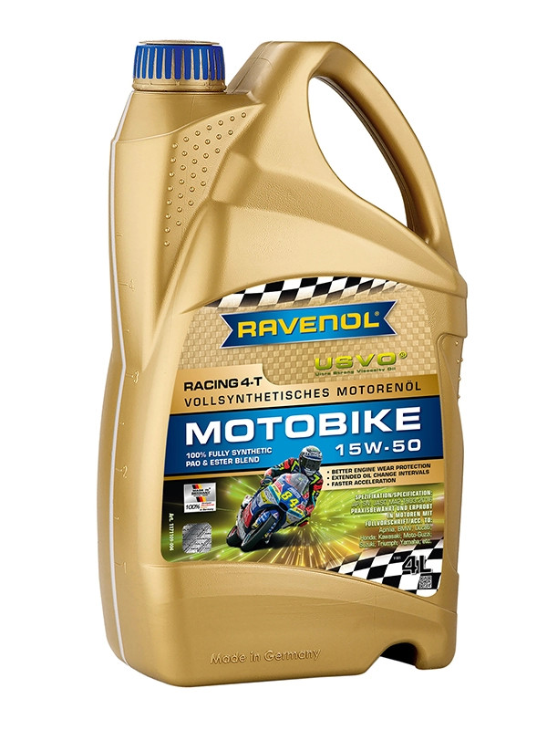 RAVENOL Racing 4-T Motobike SAE 15W-50 4 L