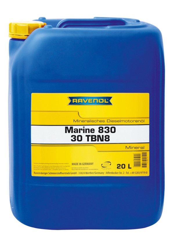 RAVENOL MARINE 830 SAE 30 TBN8 20 L