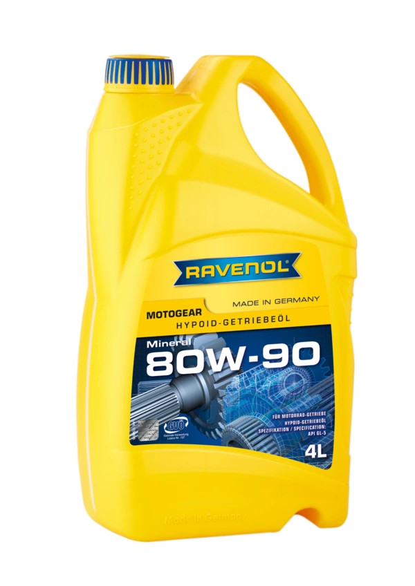 RAVENOL MOTOGEAR SAE 80W-90 GL-5 4 L