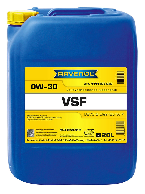 RAVENOL VSF SAE 0W-30 20 L