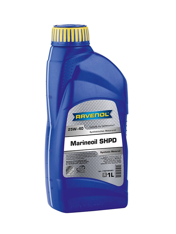 RAVENOL MARINEOIL SHPD SAE 25W40 synthetic 1 L