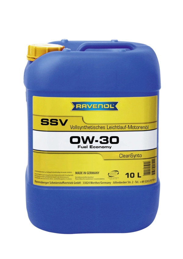 RAVENOL SSV Fuel Economy SAE 0W-30 10 L