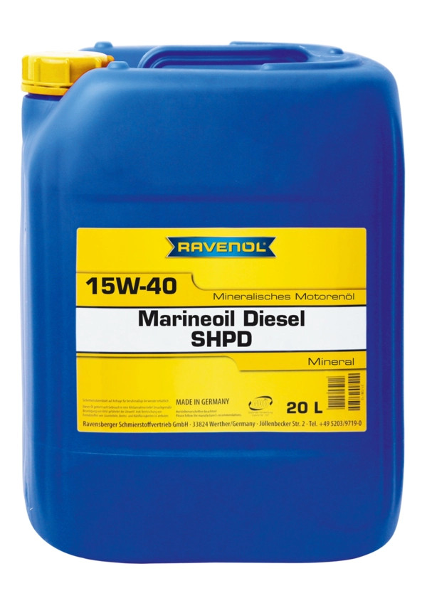 RAVENOL MARINEOIL DIESEL SHPD SAE 15W-40 20 L