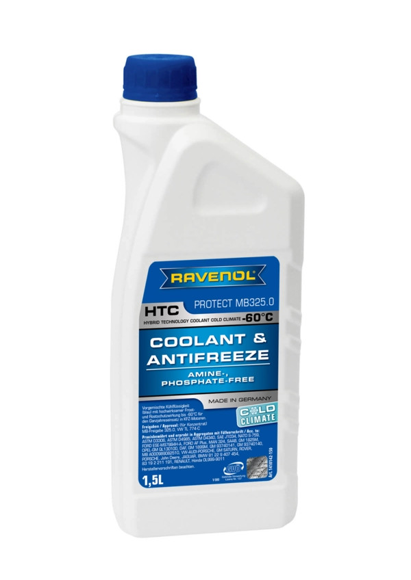 RAVENOL HTC COLD CLIMATE -60°C Protect MB 325.0 1.5 St