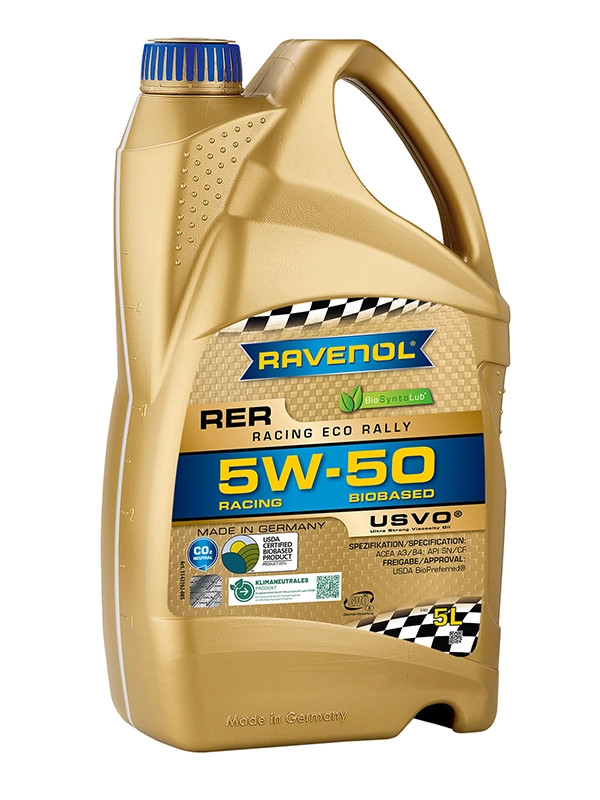 RAVENOL Racing Eco Rally RER SAE 5W-50 5 L
