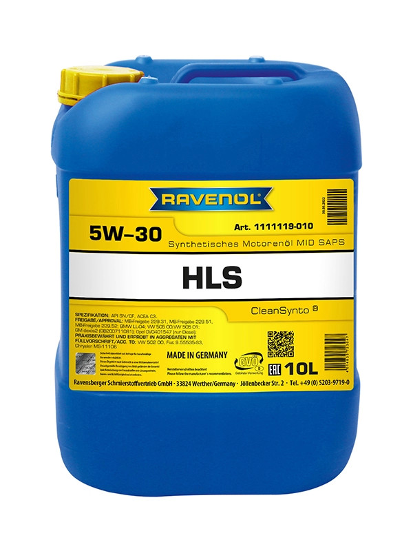 RAVENOL HLS SAE 5W-30 10 L