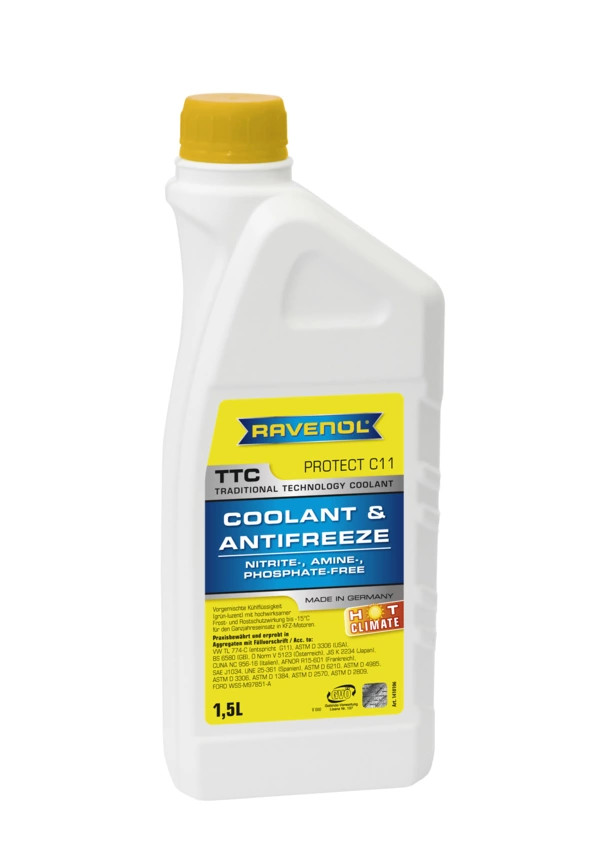 RAVENOL TTC Hot Climate -15°C Protect C11 1.5 St
