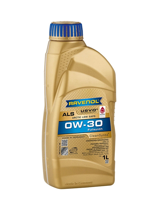 RAVENOL Arctic Low SAPS ALS SAE 0W-30 1 L