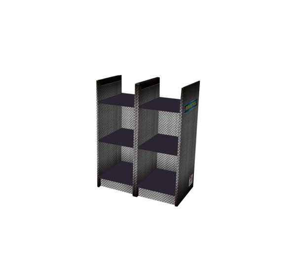 RAVENOL Oil Sales Stand Cardboard without Topper 1 L