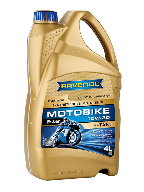 RAVENOL Motobike 4-T Ester SAE 10W-30 4 L