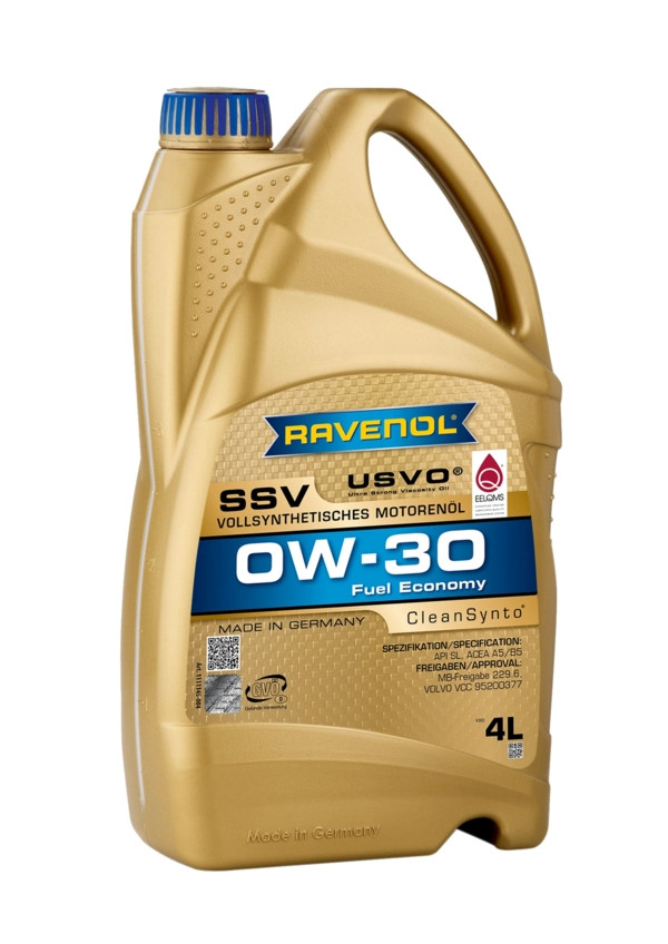 RAVENOL SSV Fuel Economy SAE 0W-30 4 L