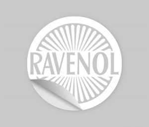 Produktabbildung für RAVENOL RETRO 1946 Plot Sticker White