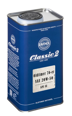 Produktabbildung für RAVENOL Oldtimer 70-er SAE 20W-50 API SE