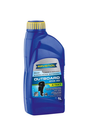 Produktabbildung für RAVENOL Outboardoel 4T SAE 25W-40